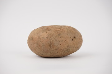 Fototapeta na wymiar isolated potato