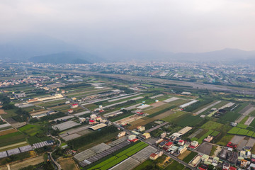 aerial view of Puli township