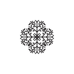 Tree of life logo design vector template