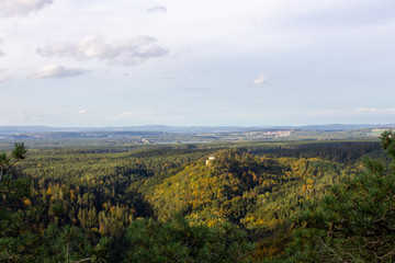 Blick vom Peilstein, Bayern
