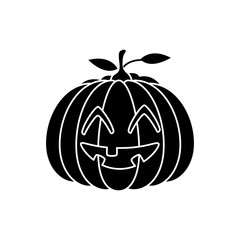 halloween pumpkin traditional isolated icon vector illustration design