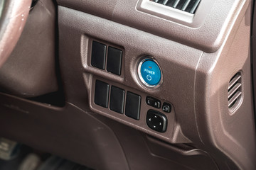 Fototapeta premium Photo of the dashboard in the car