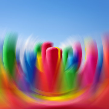 farbrausch , bunt , abstrakt