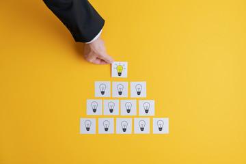 Business development and idea concept