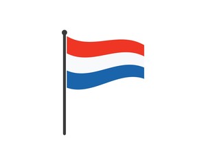 netherland flag vector illustration design