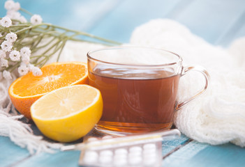 Cold and flu pills and natural remedies 