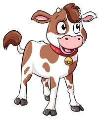 Niedliches Kalb - Vektor Illustration