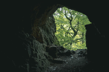 Höhle, Volkmarskeller im Harz - obrazy, fototapety, plakaty