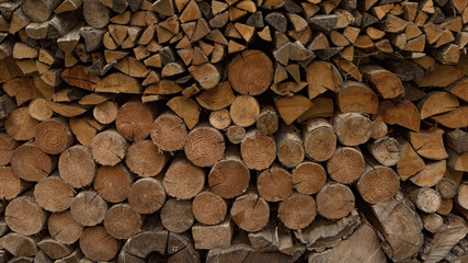 Firewood.   Woods of fireplace 