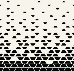 Grunge halftone geometric background pattern design.