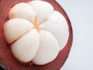 Mangosteen is the fruit queen. And is an economic crop of Thailand