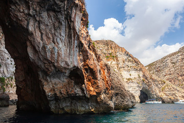 Blue Grotto, Malta. Landscape