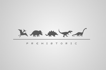 dinosaurs symbols design © RATOCA