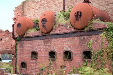Historic Porth Wen On Anglesey in Wales