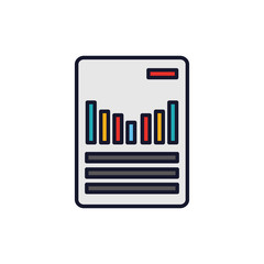Isolated workflow icon fill vector design