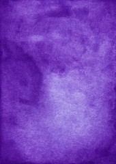 Watercolor deep violet background texture
