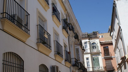 Fototapeta na wymiar Malaga is old and very beautiful city in Spain