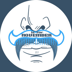 icon for november mustache season