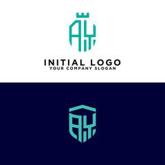 AY Logo Set modern graphic design, inspirational logo design for all companies. -Vectors
