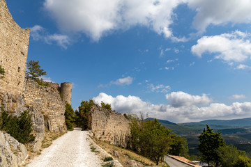 Fototapeta na wymiar Bargeme, Var, France - The castle