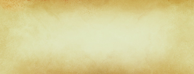 light brown paper background design with soft white center and grunge textured border, old vintage parchment background design