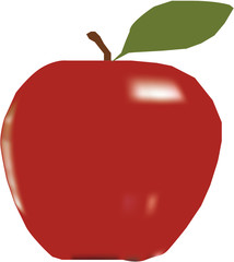 roter Apfel 