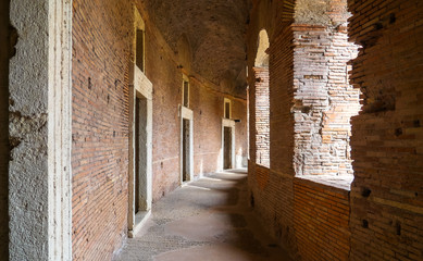 Rome, Lazio / Italy - March 22nd, 2016: Trajan's Market