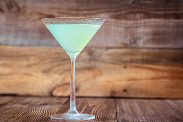 Glass of classic daiquiri cocktail