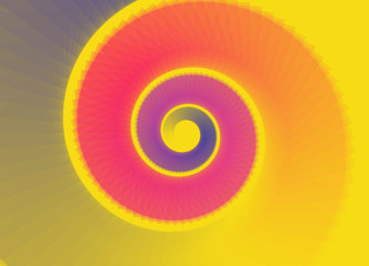 Spiral Rotation Abstract Computational Generative Art background illustration