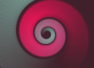 Spiral Rotation Abstract Computational Generative Art background illustration