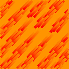 abstract geometric pattern of orange rectangles. illustration