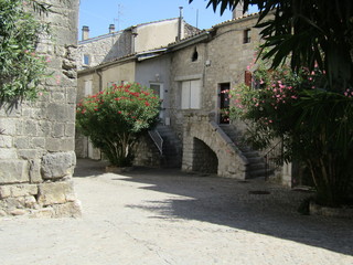 Fototapeta na wymiar Rue village médiéval