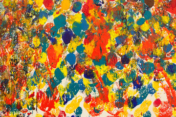 Detail of the Painting as a Background