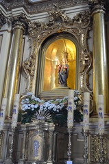 Sanktuarium matki Bożej Lesniowskiej w Żarkach, wnętrze, Polska © Ewa