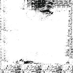 Uneven black and white texture vector. Distressed overlay texture. Grunge background. Abstract textured effect. Vector Illustration. Black isolated on white background. EPS10.