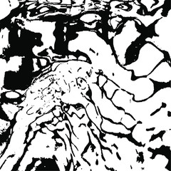 Uneven black and white texture vector. Distressed overlay texture. Grunge background. Abstract textured effect. Vector Illustration. Black isolated on white background. EPS10.