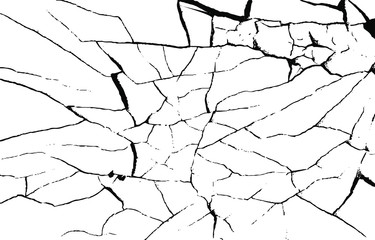 Uneven black and white texture vector. Distressed overlay texture. Grunge background. Abstract textured effect. Vector Illustration. Black isolated on white background. EPS10.