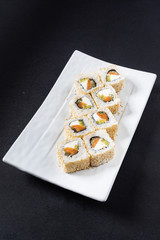 tasty sushi on the table