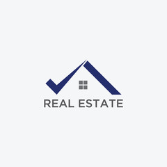 Real estate logo design. Modern and elegant style design. Bussines logo design template.