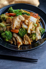 Szechuan Chicken Chinese Vegetables