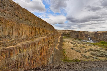 Foto op Canvas Palouse River and Canyon © Eric Middelkoop