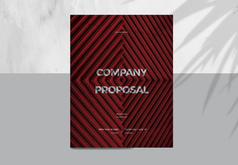 Red Business Proposal Layout
