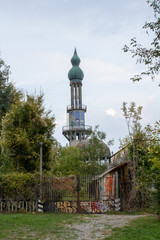 Obraz premium A city in northern Italy completely abandoned since the seventies