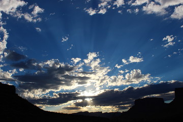 Angelic Sky in Moab Utah American Desert Series