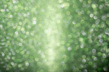 Obraz premium Shiny mint defocused glitter background.