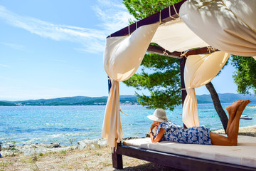 Canopy Bed Beach. © jana_janina