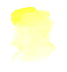 background yellow aquarelle spot abstract