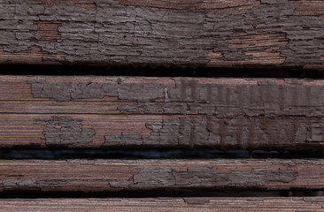 Obraz premium Old painted grunge wooden planks.