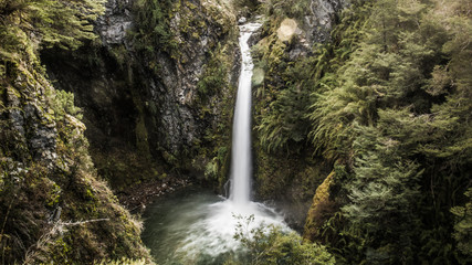 Fototapeta na wymiar Patagonian Waterfall