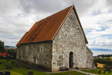 Fototapeta na wymiar Old Church in Norway